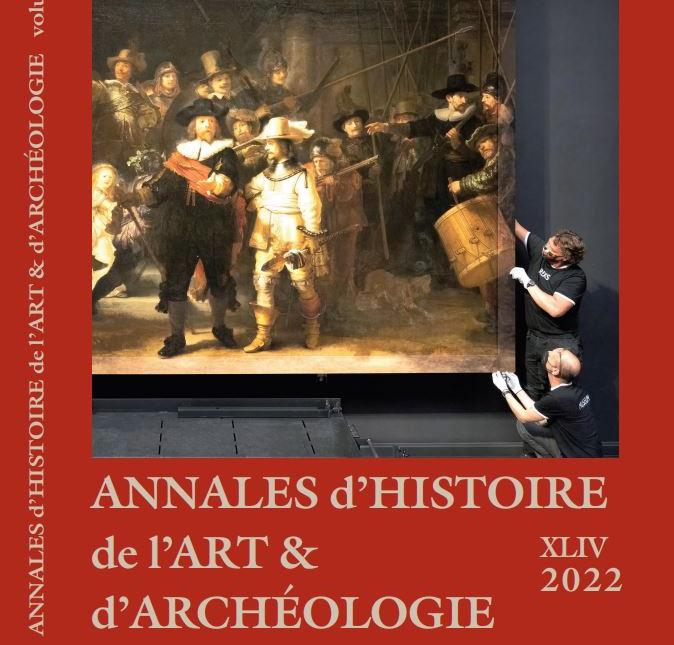 Annales d’Histoire de l’Art et d’Archéologie (ULB, 2022)